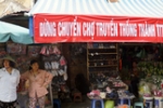 Tiểu thương chợ Thành Công phản đối mô hình trung tâm thương mại